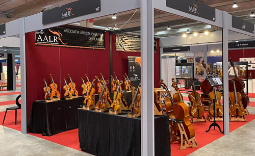 Expoziția AALR în cadrul Festivalului Internațional Cremona Mondomusica 2021